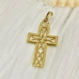 real gold pendant 18k