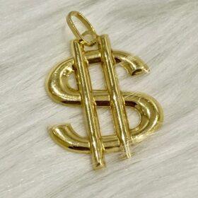 Real Gold $ Pendant 18k 1.45 gms
