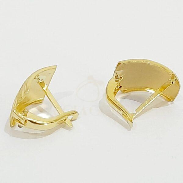 Clip Type Earring Gold 18k 1.28 gms - Image 2