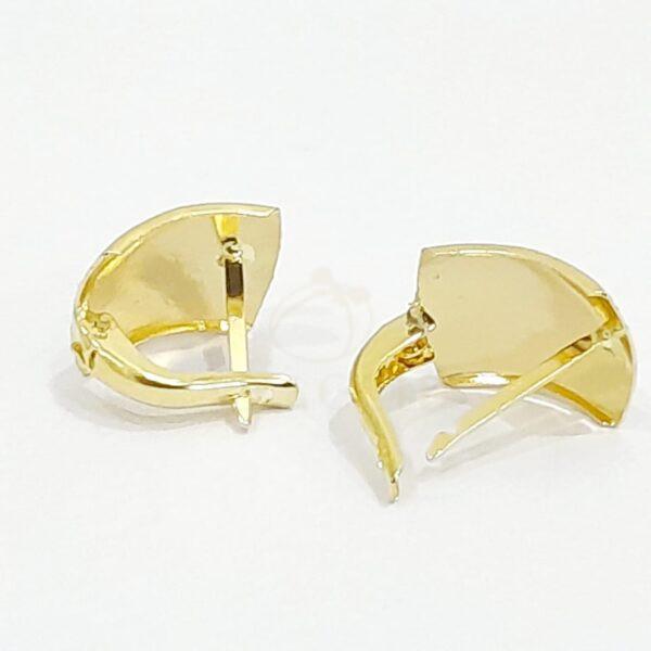 Elegant Clip Earring 18k Gold 1.27 gms - Image 2