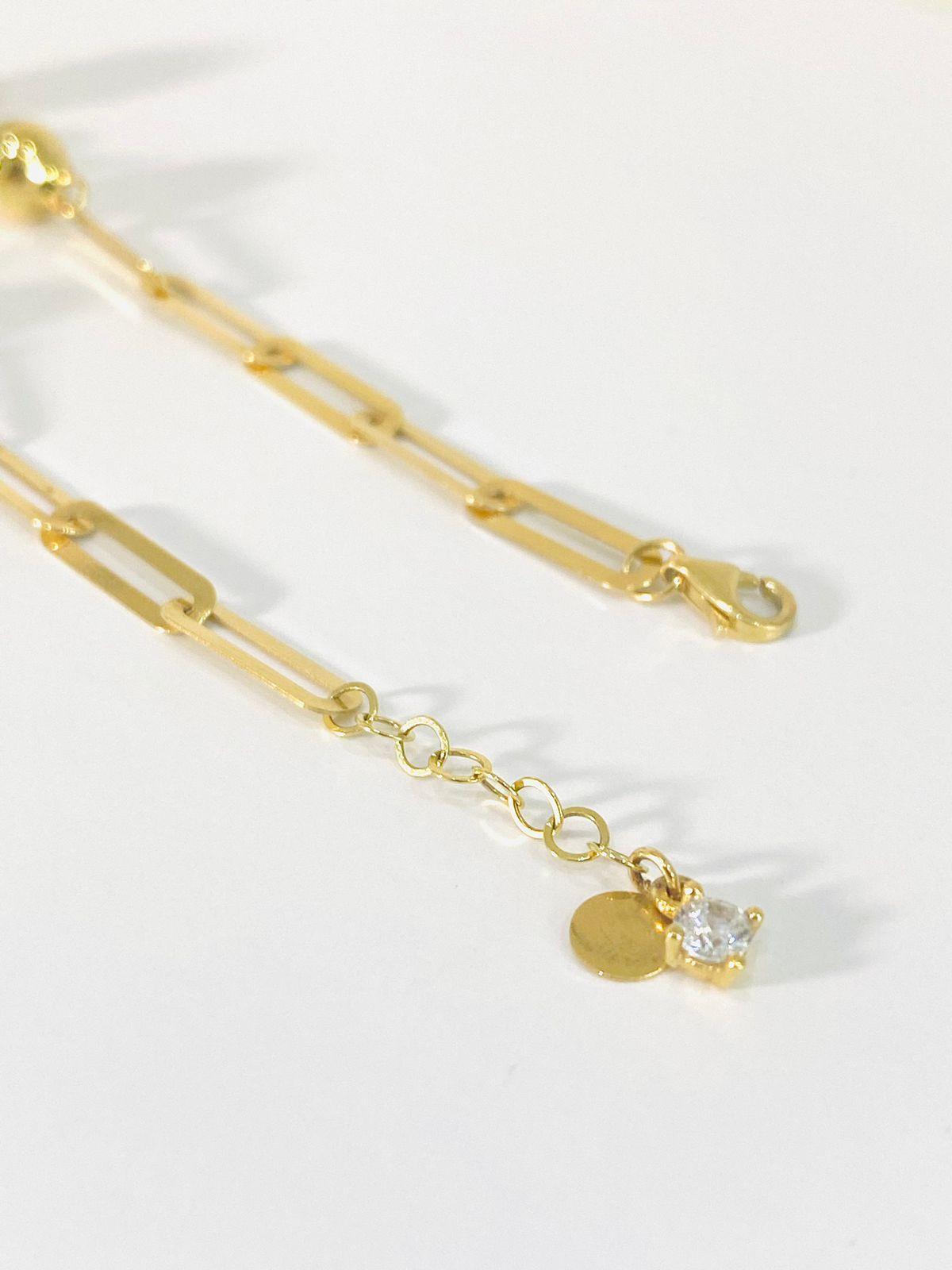 18k Gold Bracelet ( 6.35 gms) - Image 2