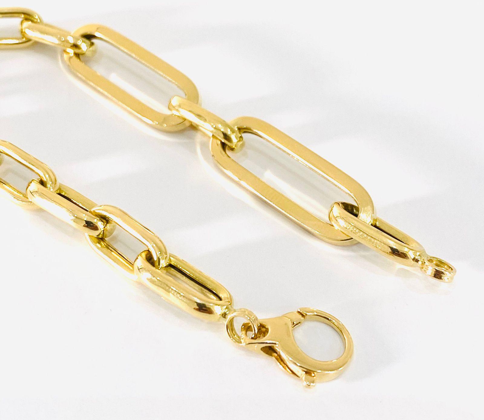 18k Unisex Gold Bracelet ( 9.00 gms) - Image 2