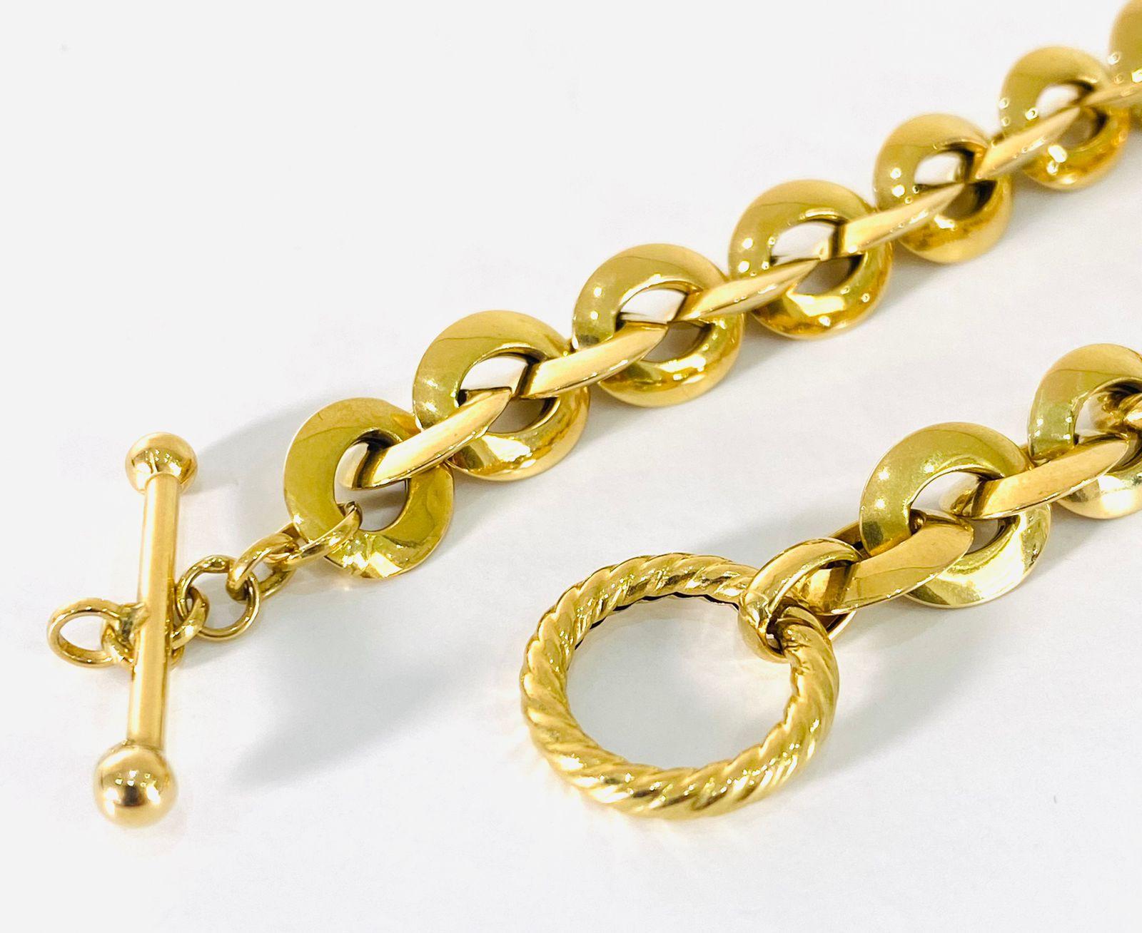 18k Gold Bracelet ( 9.07 gms) - Image 2