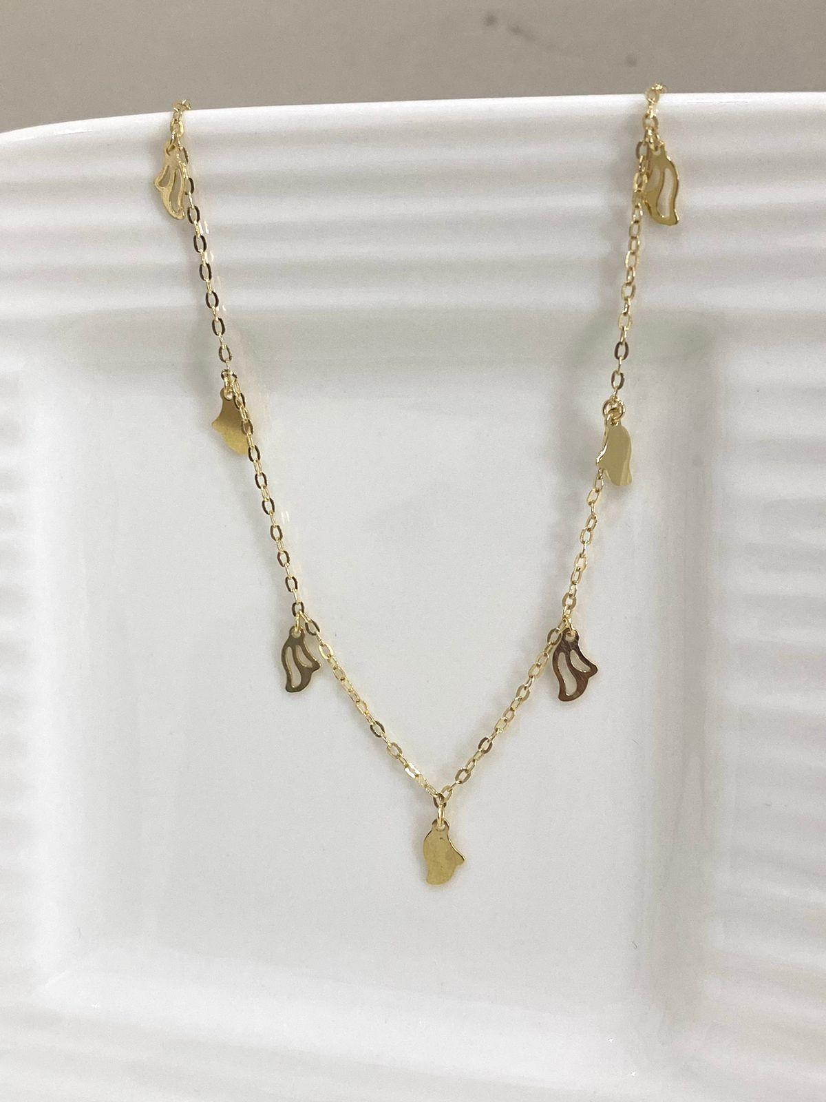 Real Gold Necklace 18k(2.12 gms)