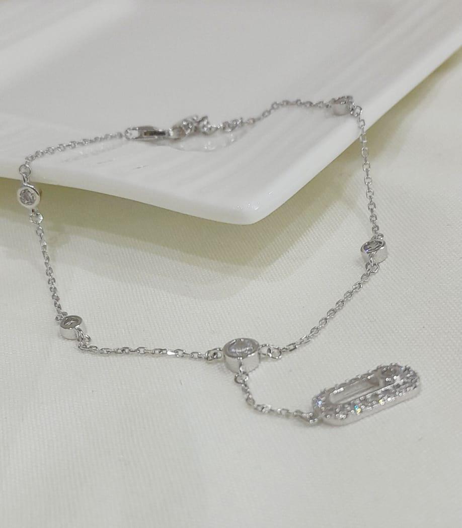 Silver925 Bracelet Silver 2.37/2.38 gms