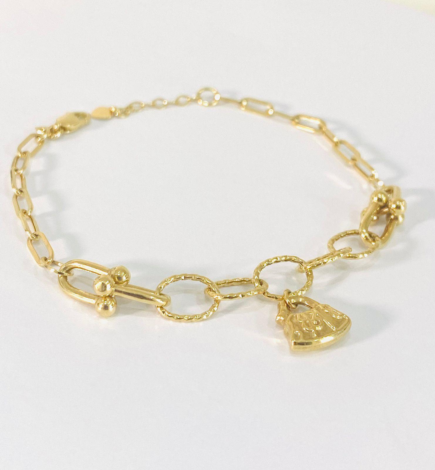 18k Karat Gold Bracelet (4.36/4.41 gms)