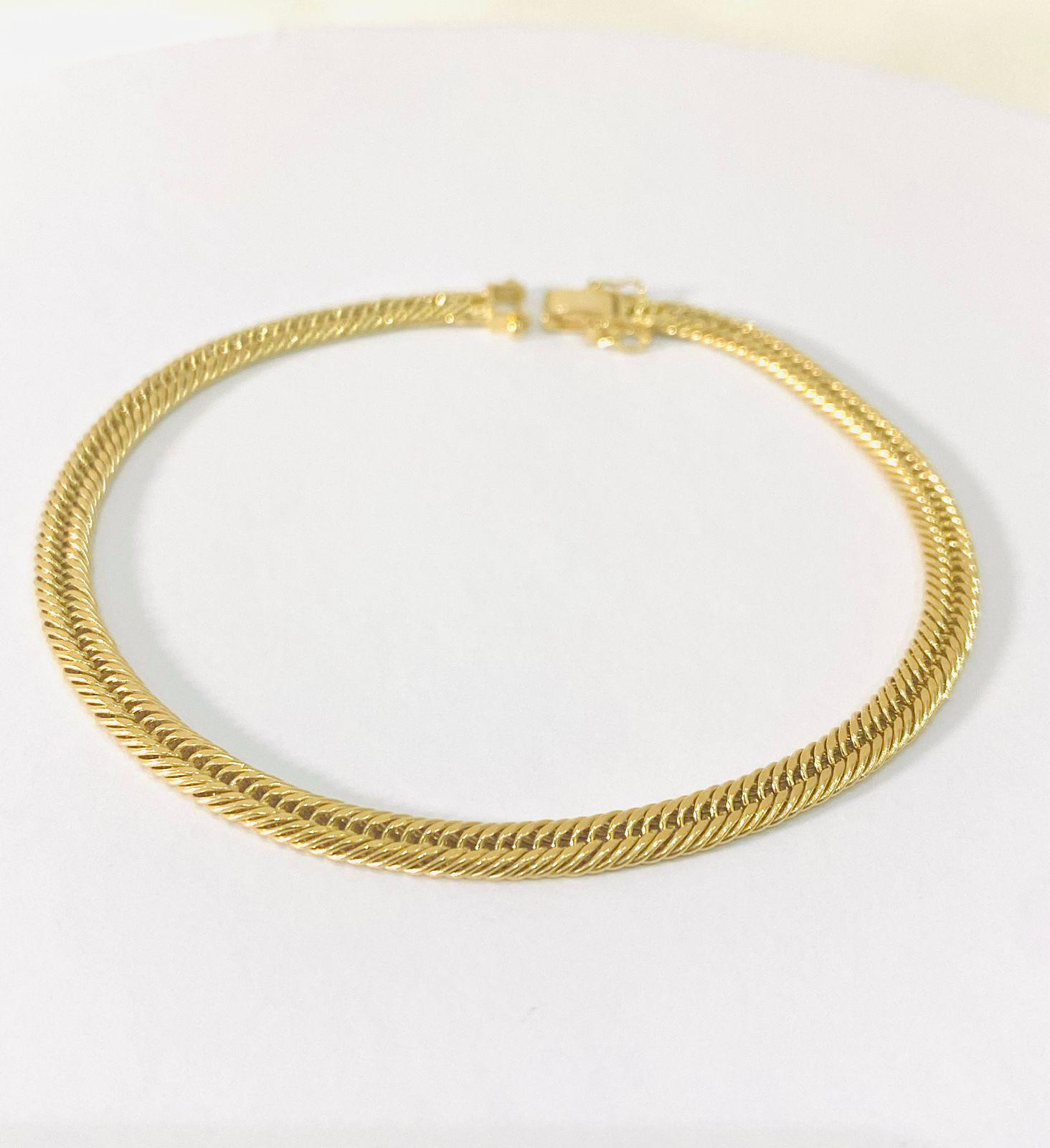 18k Unisex Gold Bracelet (4.13 gms)