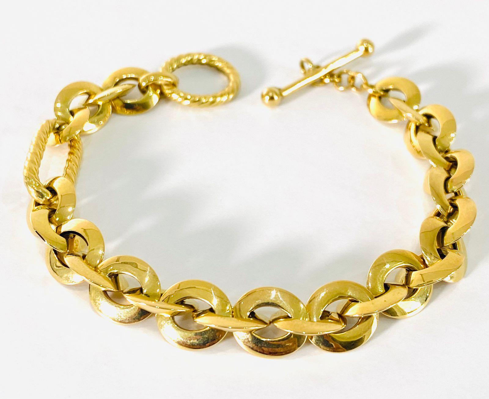 18k Gold Bracelet ( 9.07 gms)