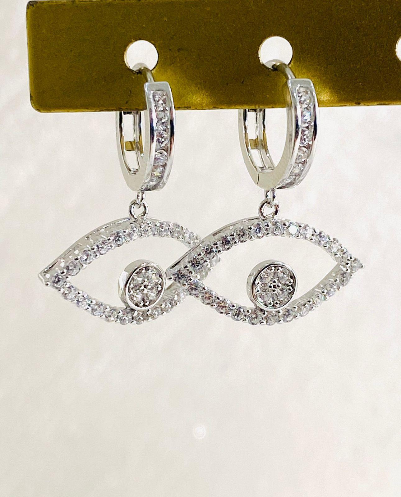 925 Real Silver Earring 3.06 gms