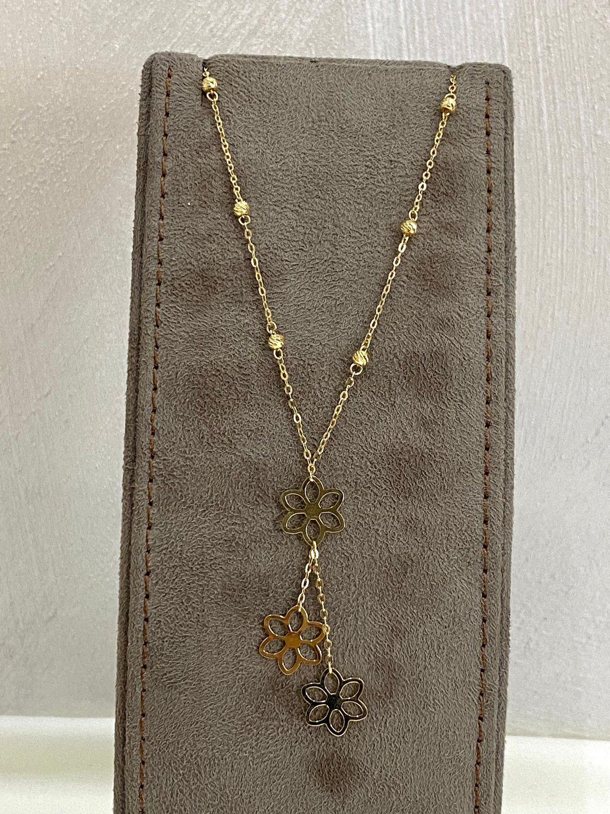 Real Gold Necklace 18k(2.67/2.77gms)