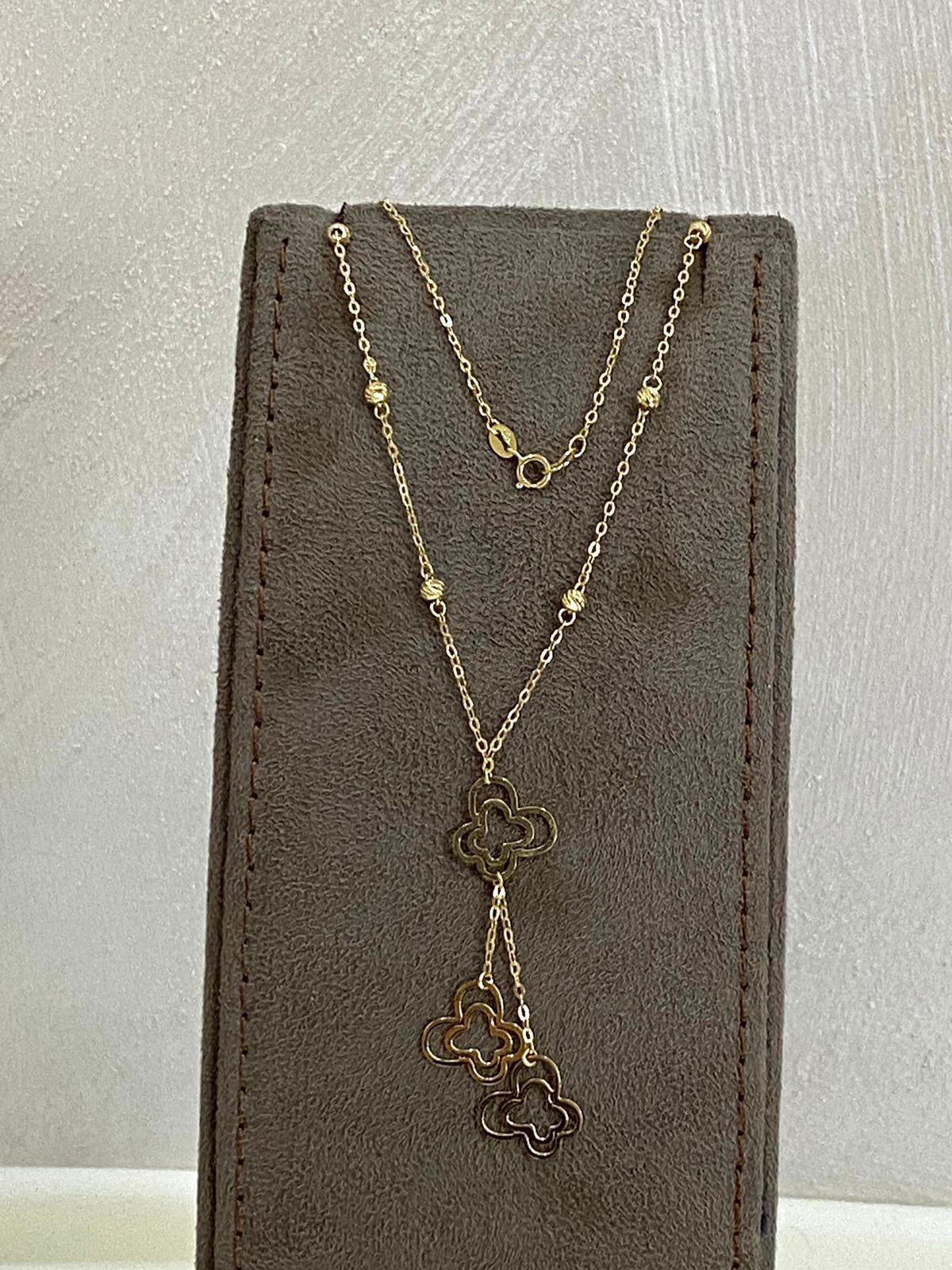 Real Gold Necklace 18k(2.66/2.67 gms)