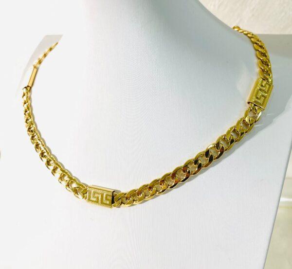 Real Gold Necklace 18k (19.91/20.26 gms)
