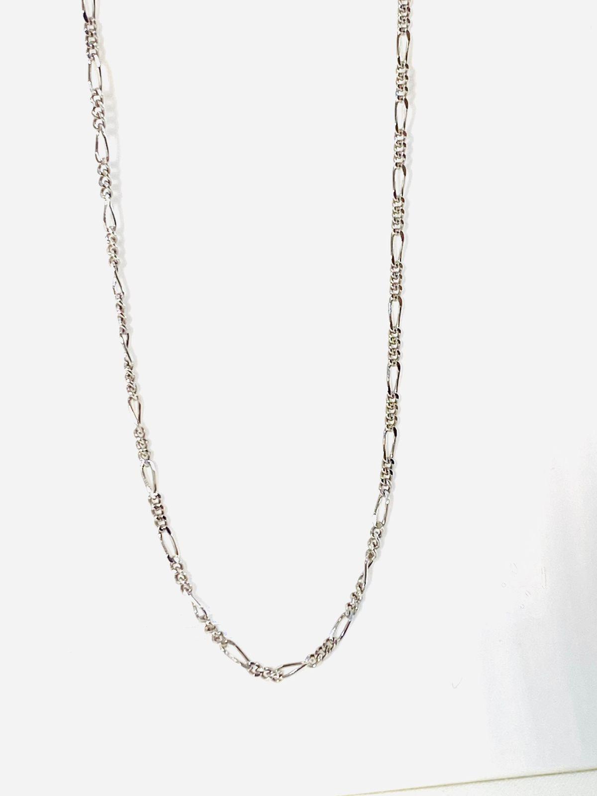 Real Silver Figaro Chain925 3.36/3.50 gms - Image 2