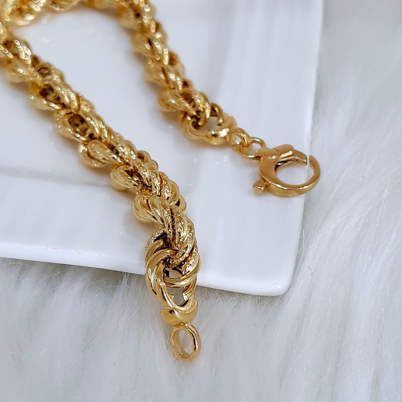 18k Gold Twisted Bracelet ( 8.87 gms) - Image 2