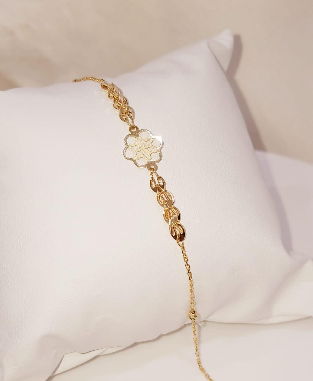 18k Real Gold Bracelet ( 1.15 gms)