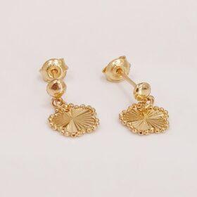 Real Gold  Stud Earring 18k (1.50 gms)