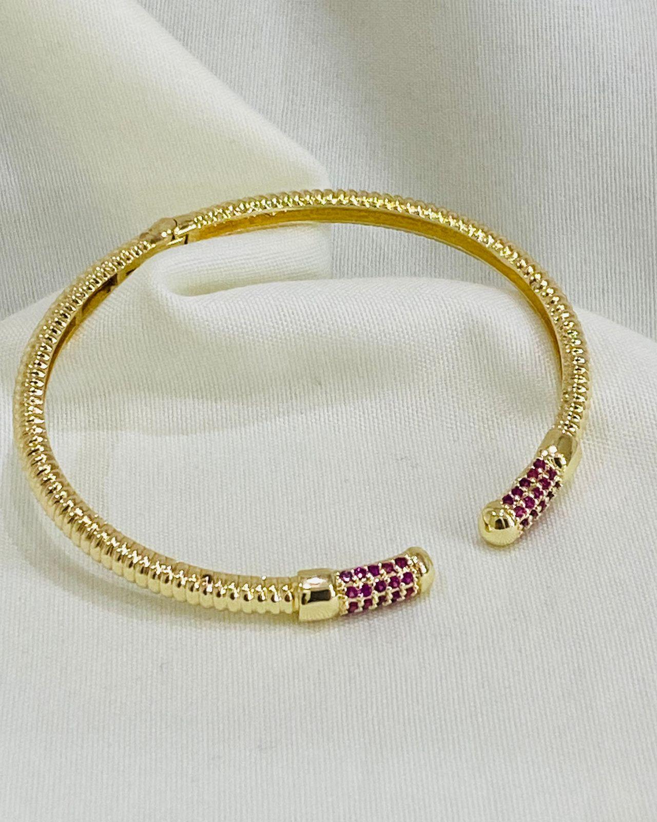 Waterproof Accessories Plated Jewelry Bangle - Image 2