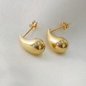 Real Gold Stud Earring 18k(1.59 gms)