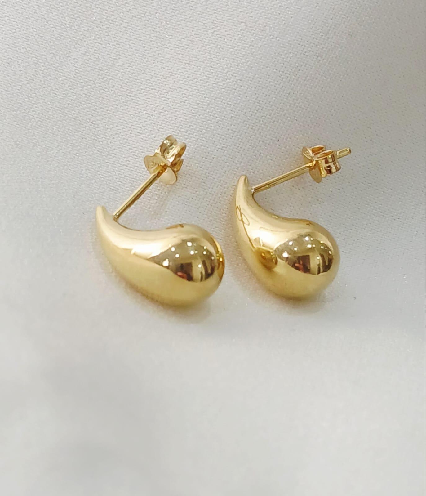 Real Gold Stud Earring 18k(1.59 gms)