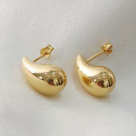 Real Gold Stud Earring 18k(2.40 gms)