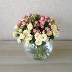 Romantic Baby Rose Vase
