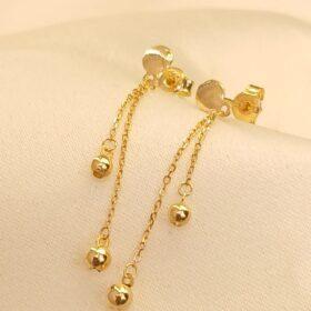 Real Gold Stud Earring 18k(0.79 gms)