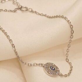 925 Sterling Silver Eye Bracelet (1.69gms)