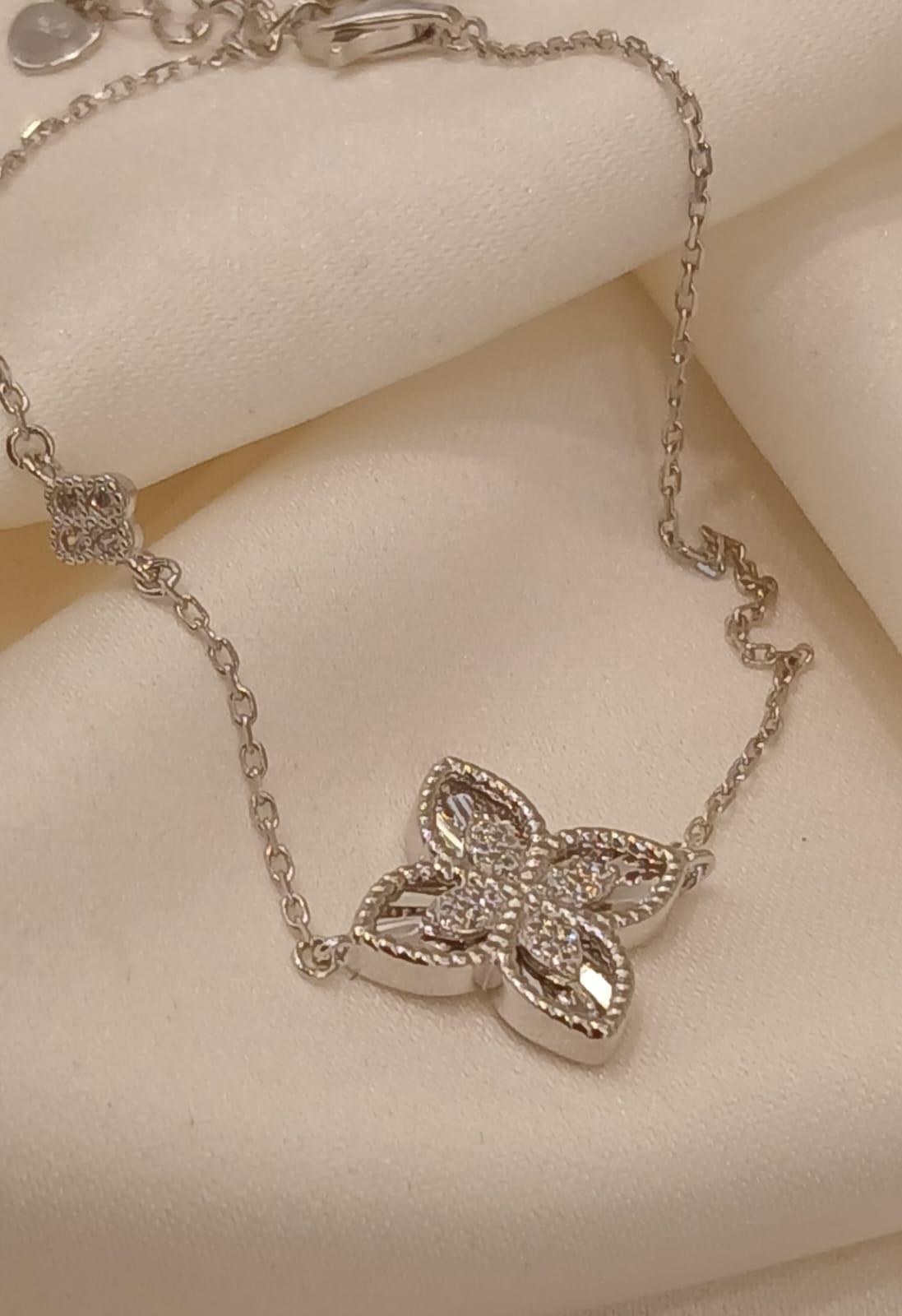 925 Sterling Silver Bracelet (2.44gms)