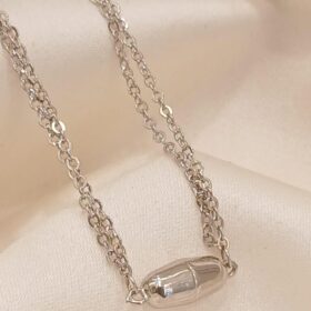 925 Sterling Couple Silver Bracelet (4.40 gms)