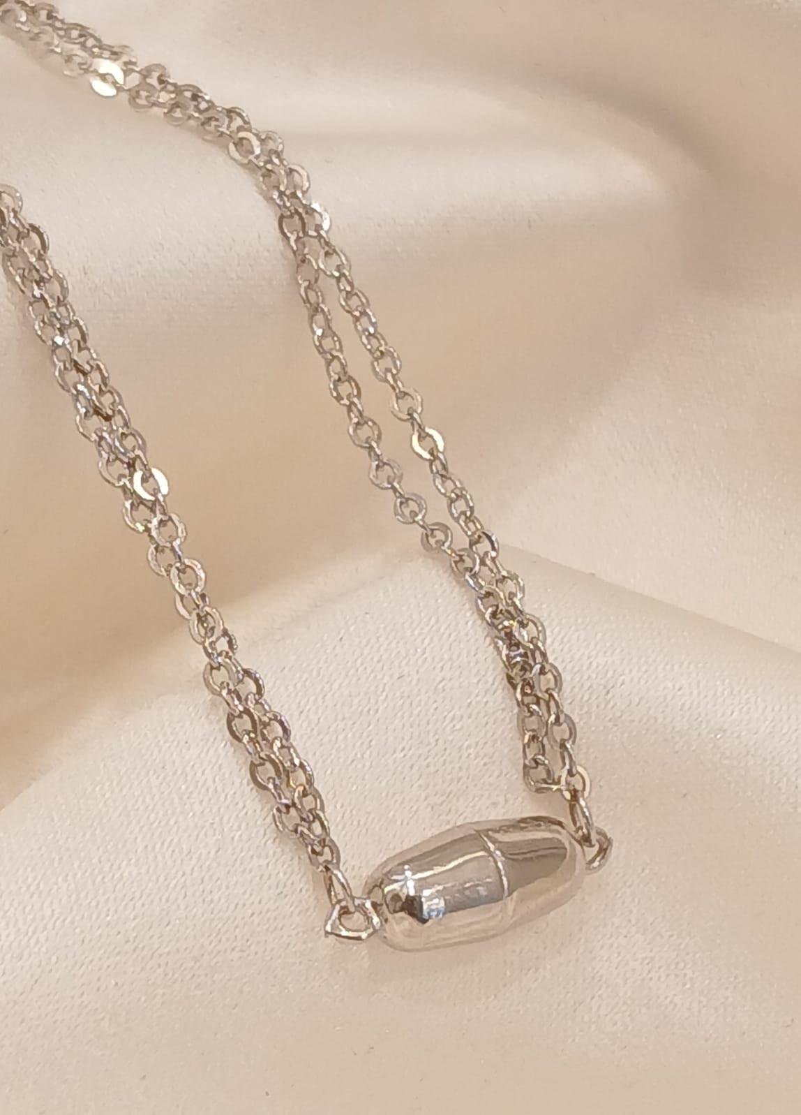 925 Sterling Couple Silver Bracelet (4.40 gms)