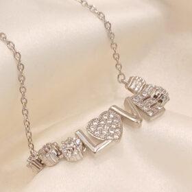 925 Sterling Love Silver Bracelet (6.13 gms)