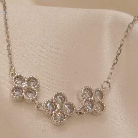 925 Sterling Flower Silver Bracelet (1.95 gms)