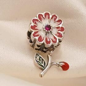 Real Silver Flower Pendant 925 (2.99/3.04 gms)