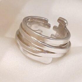 Real Silver Ring 925 (size: 5.9 ) 6.90 gms