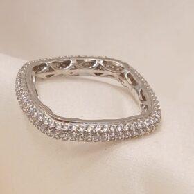 Real Silver Ring 925 (size: 7 ) 4.13 gms