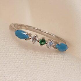 Real Silver Ring 925 (size: 7.9 ) 1.39 gms
