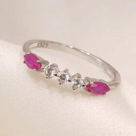 Real Silver Ring 925 (size: 6.8 ) 1.33 gms
