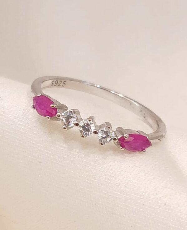 Real Silver Ring 925 (size: 6.8 ) 1.33 gms