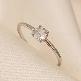 Real Silver Ring 925 (size: 6.5/7.5 ) 0.72/0.75 gms