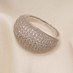 Real Silver Ring 925 (size: 6/7.6 ) 6.03/6.23 gms