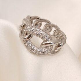 Real Silver Ring 925 (size: 6/7 ) 5.40/5.71 gms