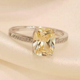 Real Silver Ring 925 (size: 7.2 ) 2.46 gms