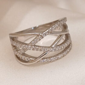 Real Silver Ring 925 (size: 6.6 ) 4.85 gms