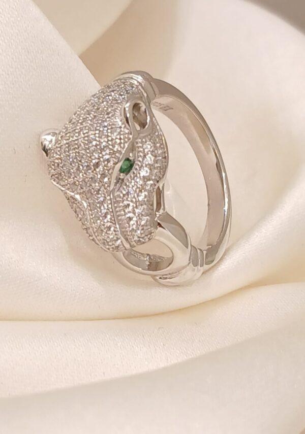 Real Silver Ring 925 (size: 6.8/7.9 ) 6.77/7.35 gms