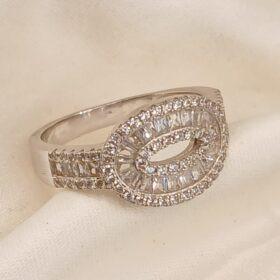 Real Silver Ring 925 (size: 7.9/9 ) 5.38/5.45gms