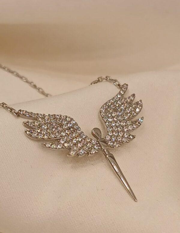 Real Silver Design Necklace 925( 3.71 gms)