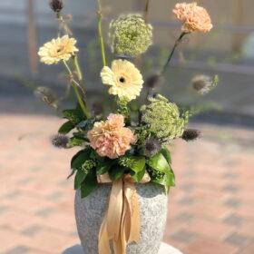 Basket Flower Fresh with Vase