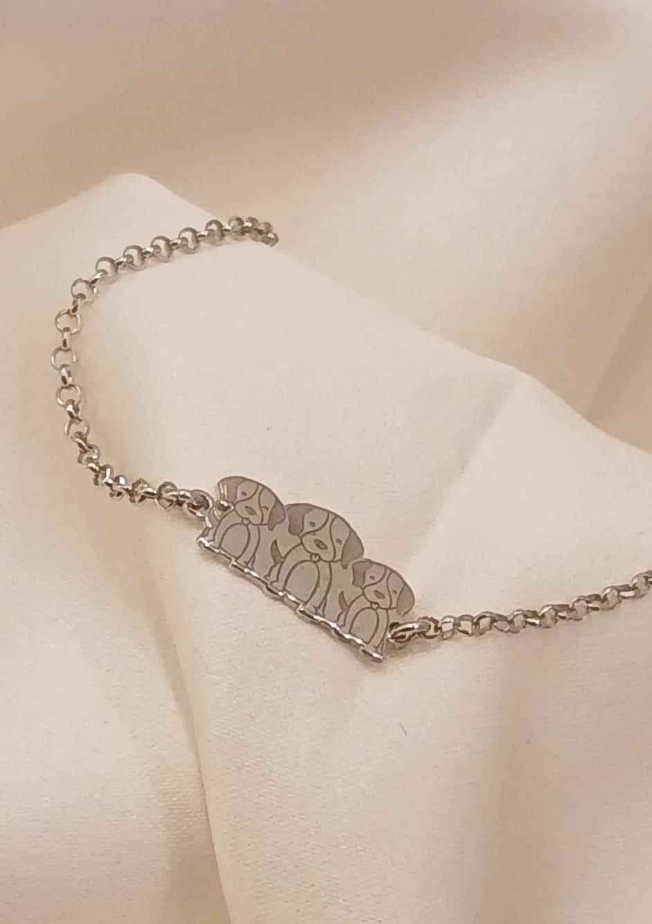 925 Sterling Silver Bracelet (2.12/2.13 gms)