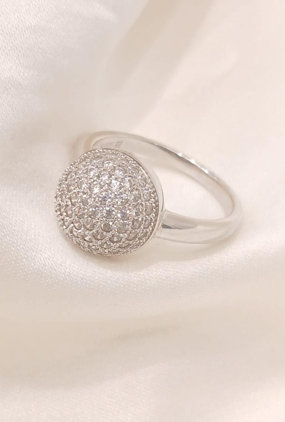 Real Silver Ring 925 (size: 7 ) 3.98 gms