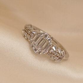 Real Silver Ring 925 (size: 7 ) 2.44 gms